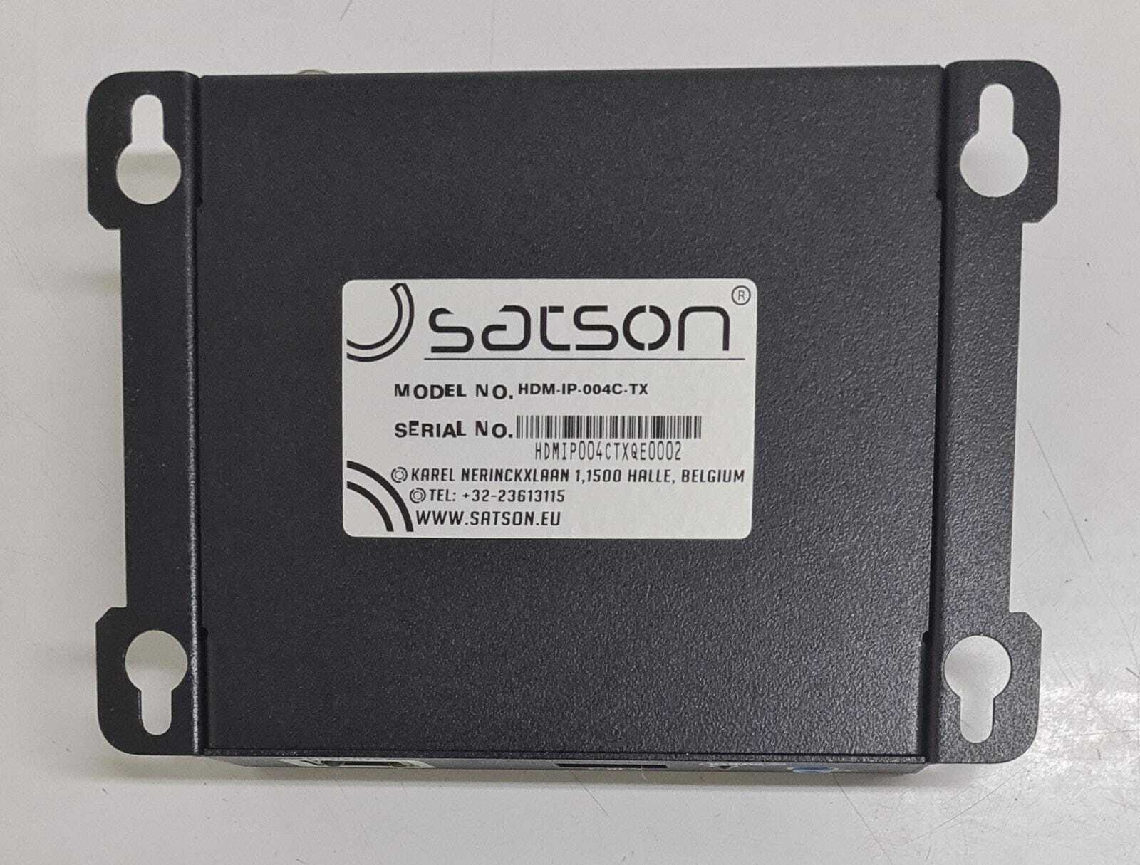 NEW - Satson HDM-IP-004C-TX HDMI Over IP Multicast System W/ Power Supply CP0520