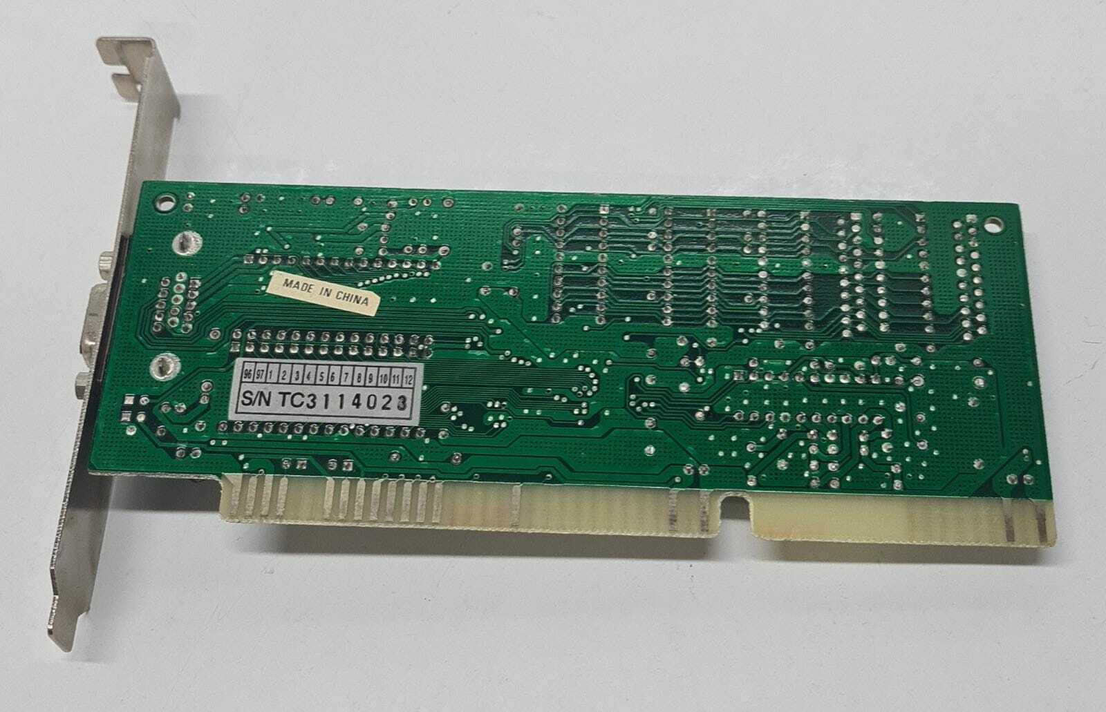 HUALON HMC Turbo HM86314-1B Video Adapter PCB Board Card