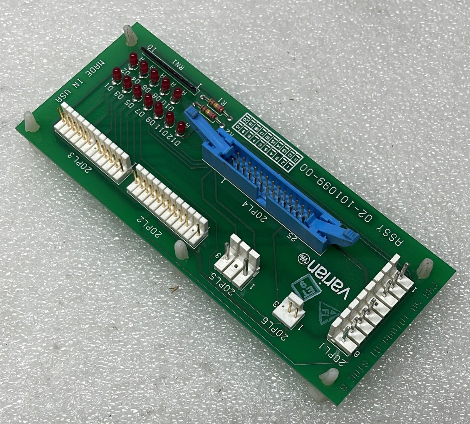 VARIAN ASSY 02-101099-00 PWB 50-101099-01