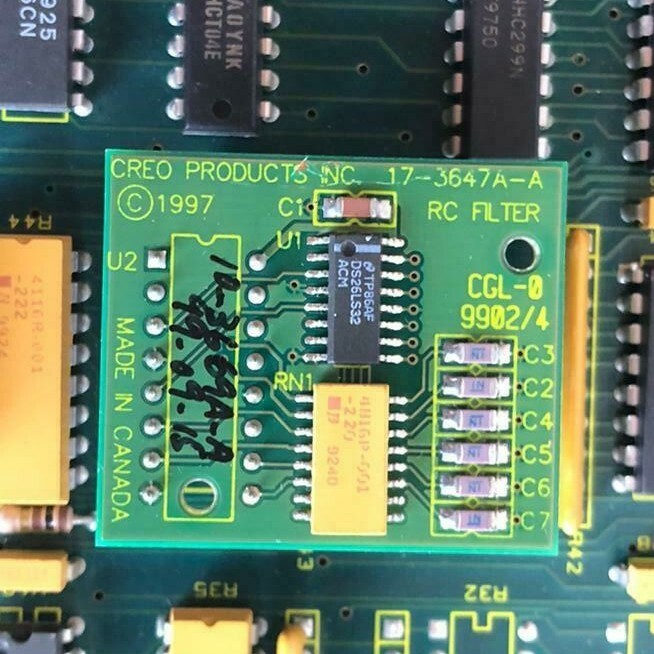 Kodak Creo Platesetter CTP Plate Picker 17-3074A-B 10-3074C-F Canada PrePress