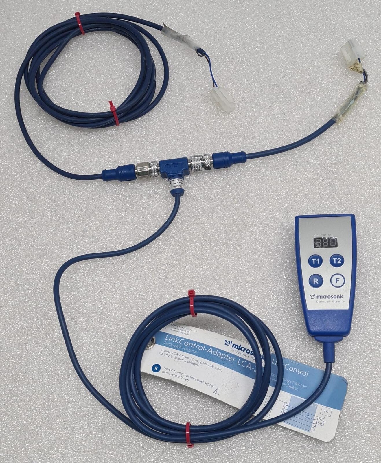 Microsonic LCA-2 LinkControl adapter kit for ultrasonic sensor configuration