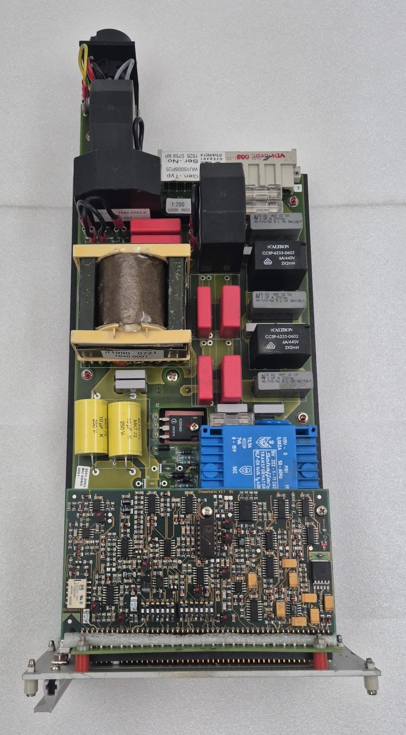 WEBER SONOPOWER WU 1500 SP 25 internal PCB assembly view