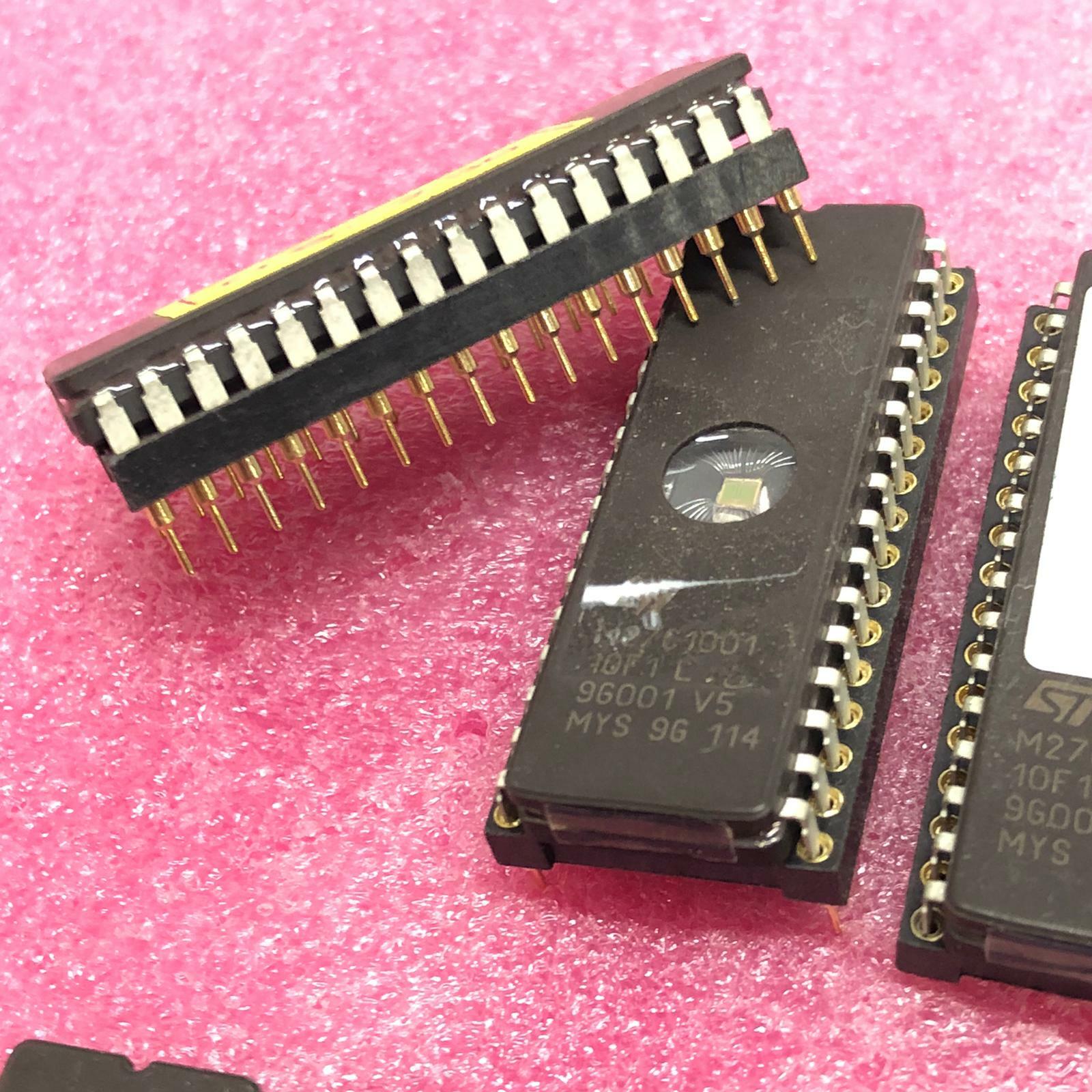 [12 Pcs] Genuine ST Microelectronics M27C1001-10F1L EPROM M27C100110F1L