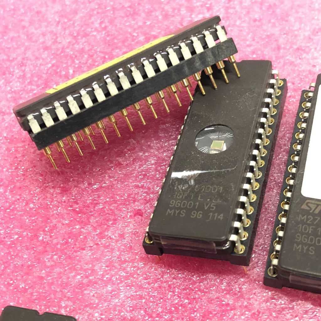 [12 Pcs] Genuine ST Microelectronics M27C1001-10F1L EPROM M27C100110F1L
