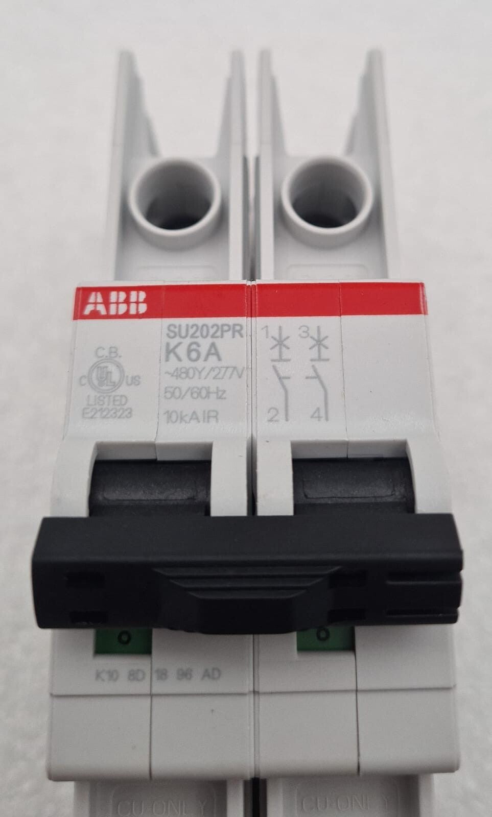 ABB SU202PR-K6A Circuit Breaker 2CDS 272 327 R0377 2X6A