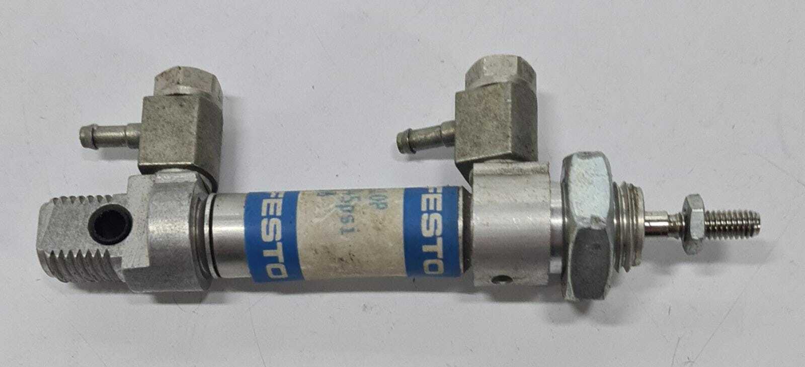 [LOT OF 2] Festo DSN-10-10P Pneumatic Rod Cylinder Air Double Acting