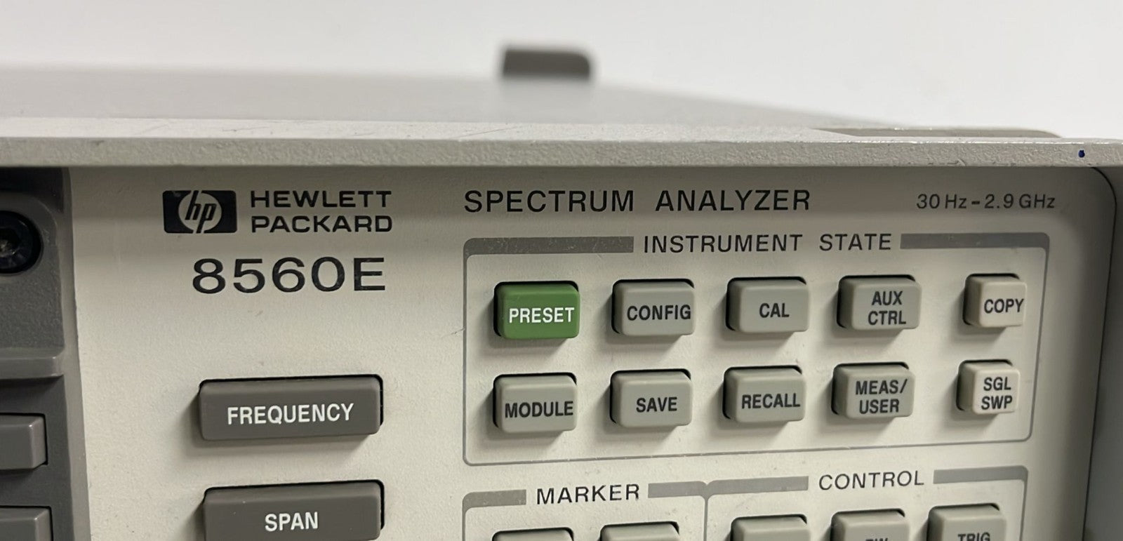 HP 8560E Spectrum Analyzer 30Hz - 2.9GHZ