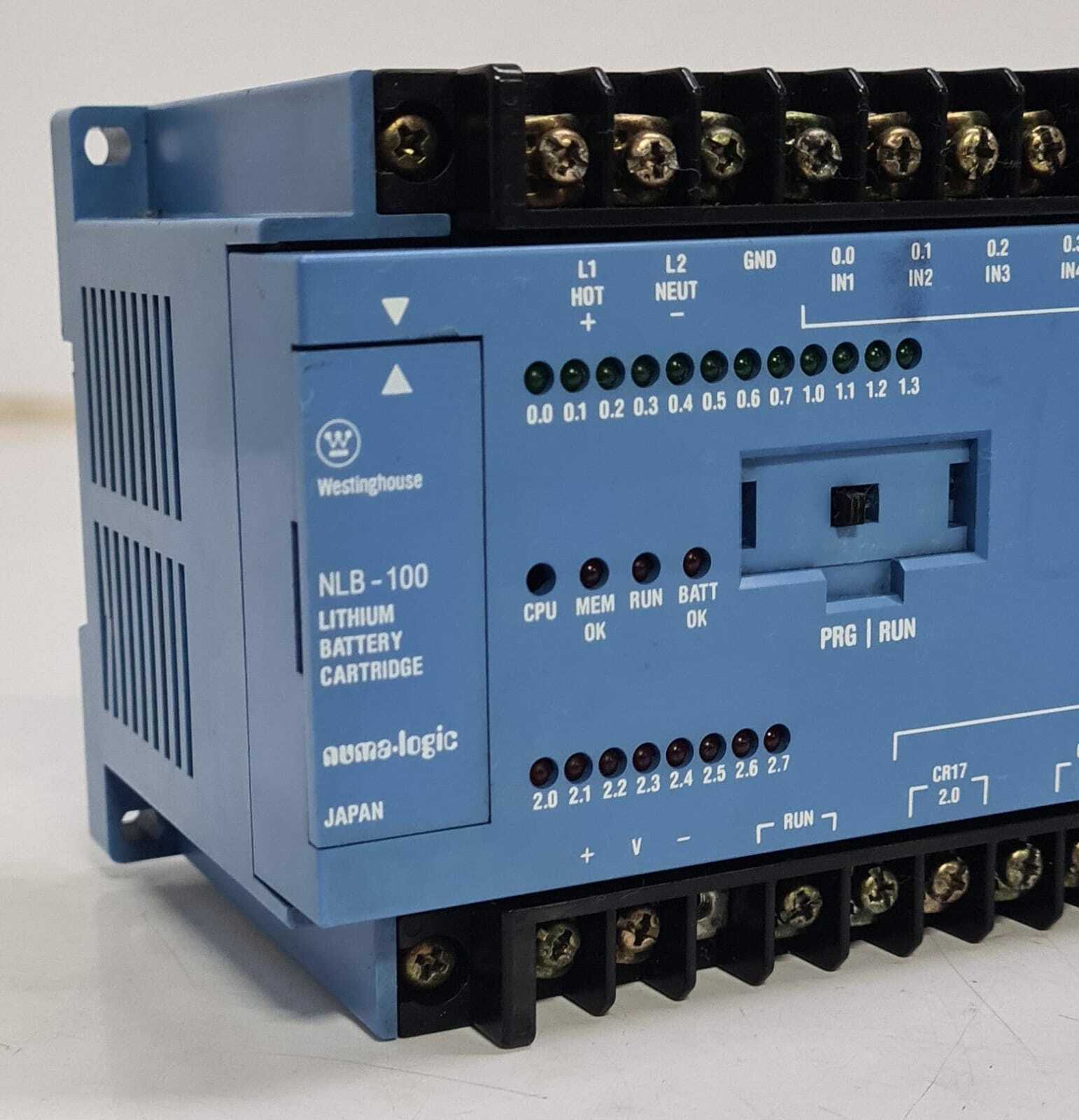 Westinghouse Numa-Logic PC 100 Programmable Controller PC-100-201 - FOR PARTS