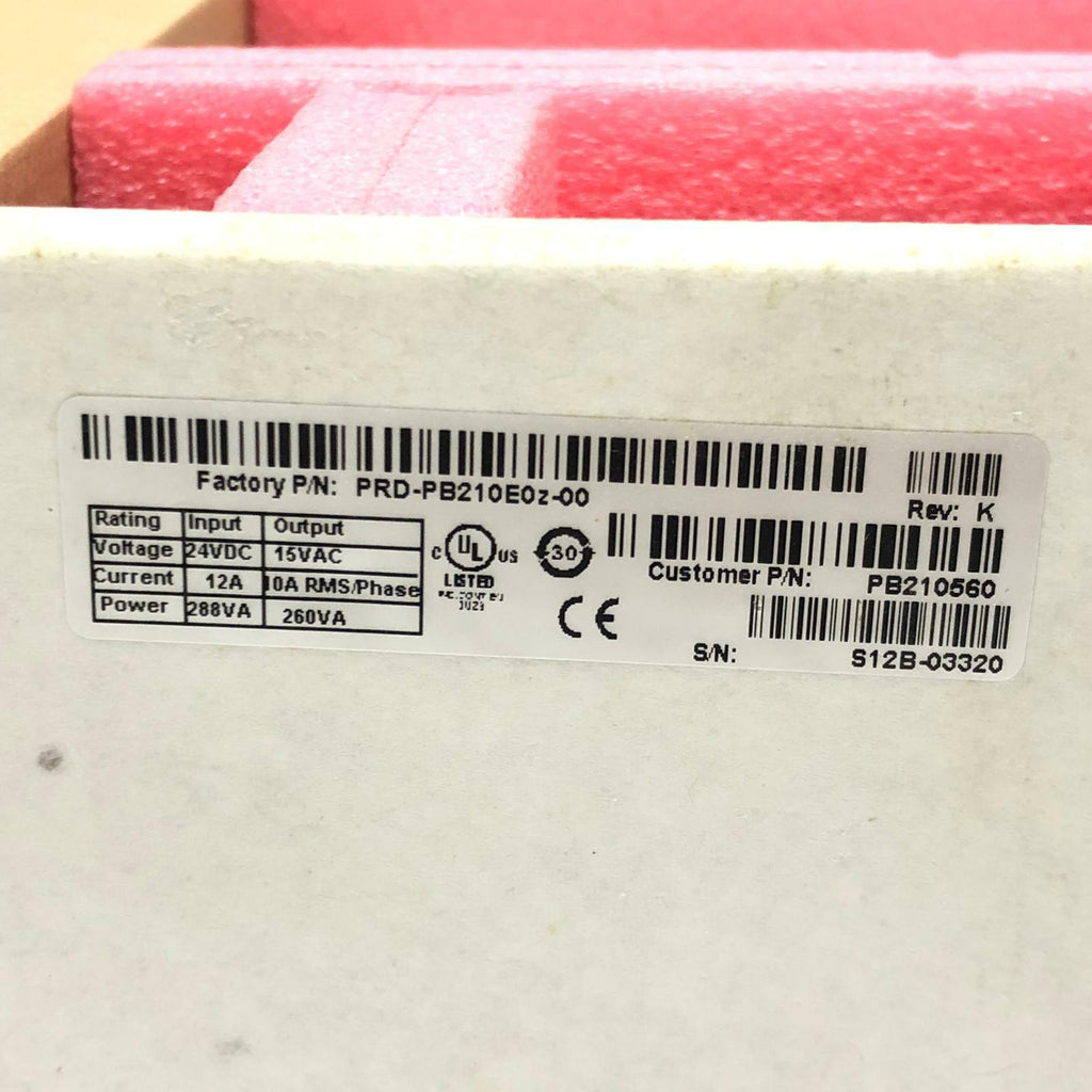 Kollmorgen Servostar Pd PB210560 PRD-PB210E0Z-00 Servo Drive