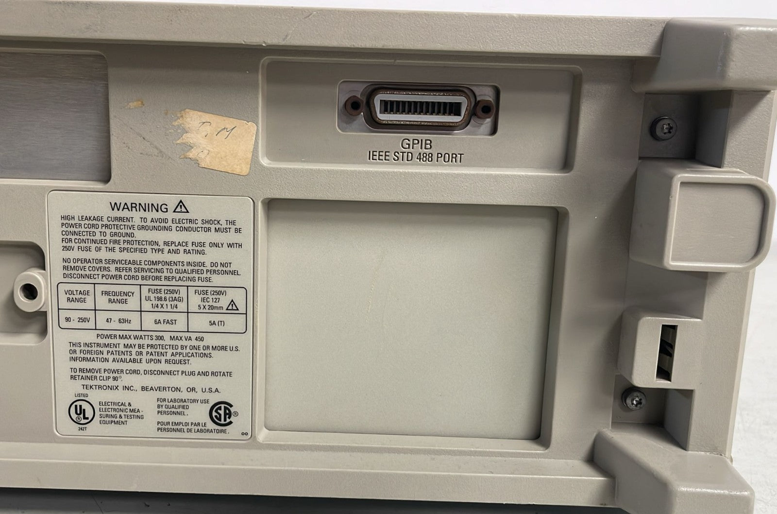 Tektronix TDS 520 Two-Channel Digital Oscilloscope 500MHz 500MS/s