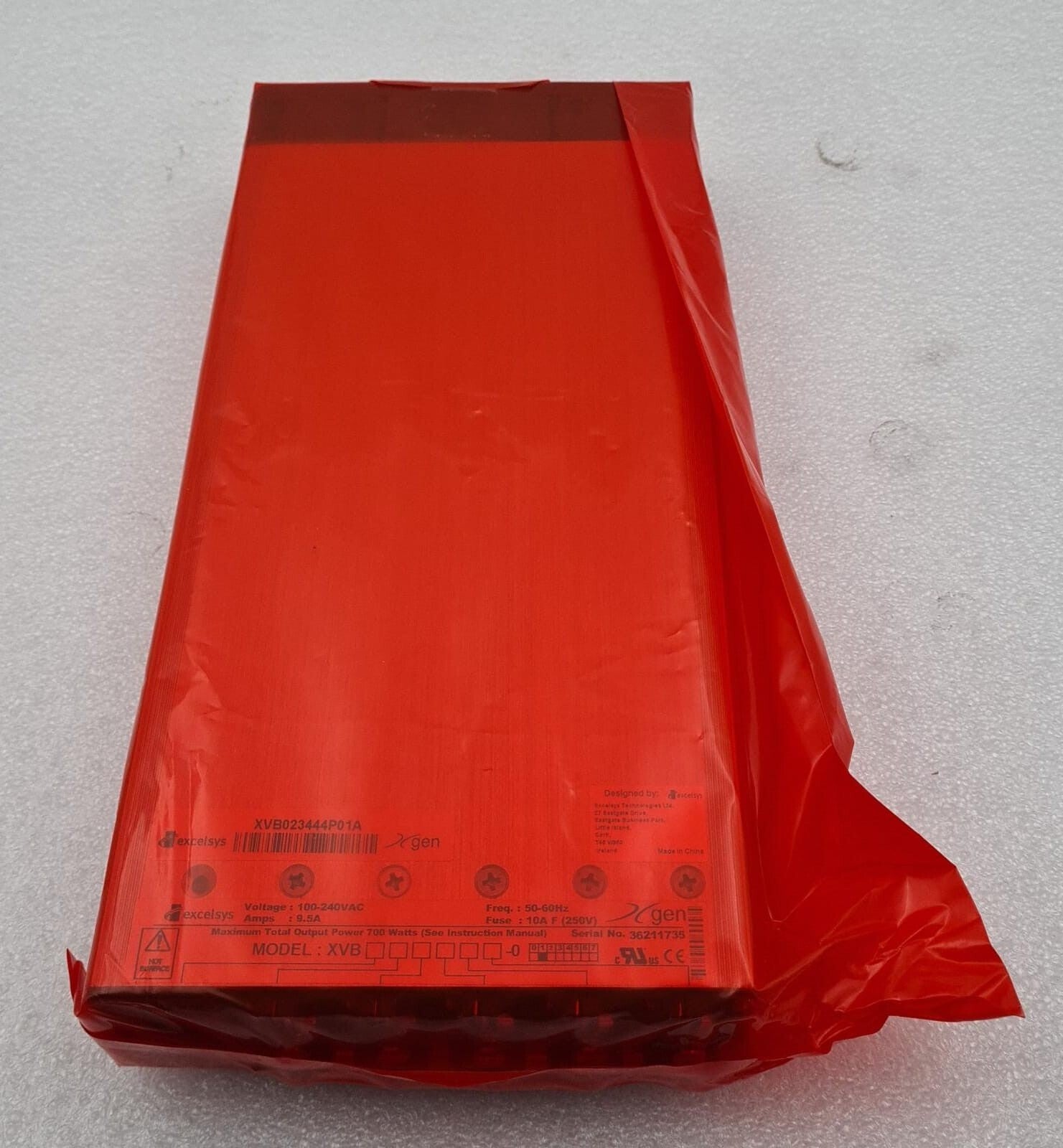 NEW - EXCELSYS XVB Power Supply XVB023444P01A