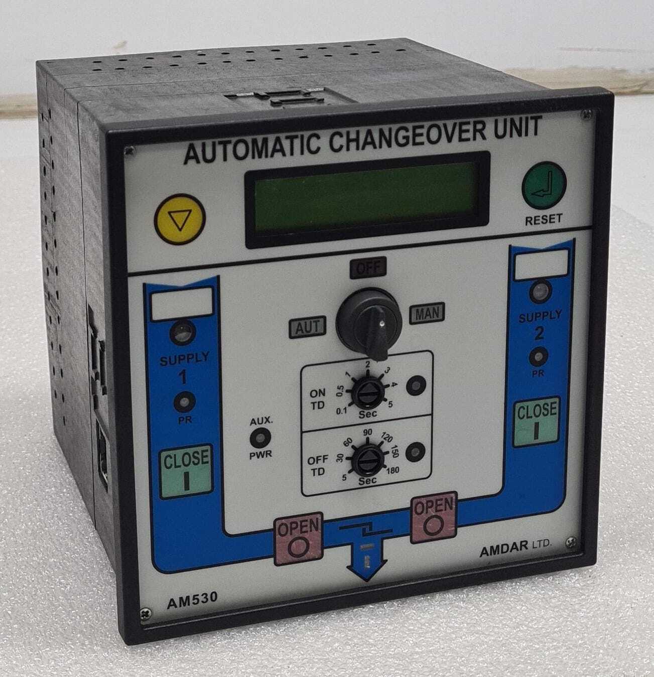 AMDAR AM530 AUTOMATIC CHANGEOVER UNIT Interface Panel **AS-IS**
