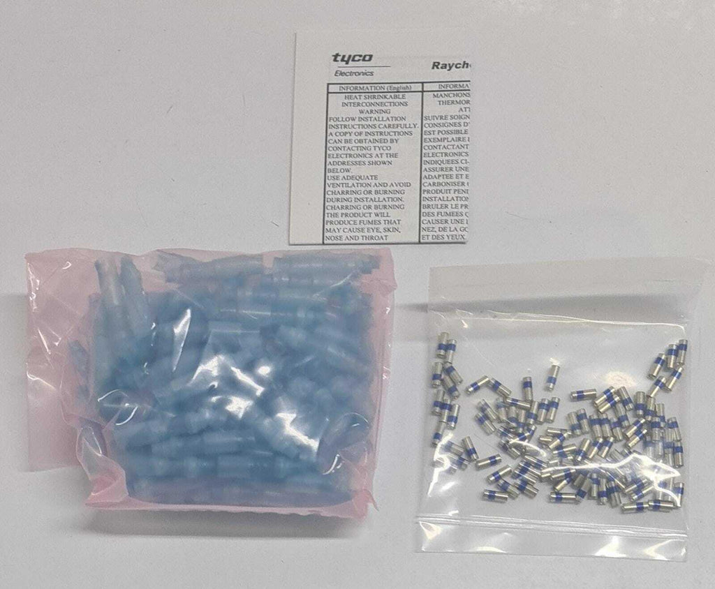 NEW Pack 100 Units - TE Tyco Electronics D-436-58 650082-000 CONN INLINE CRIMP