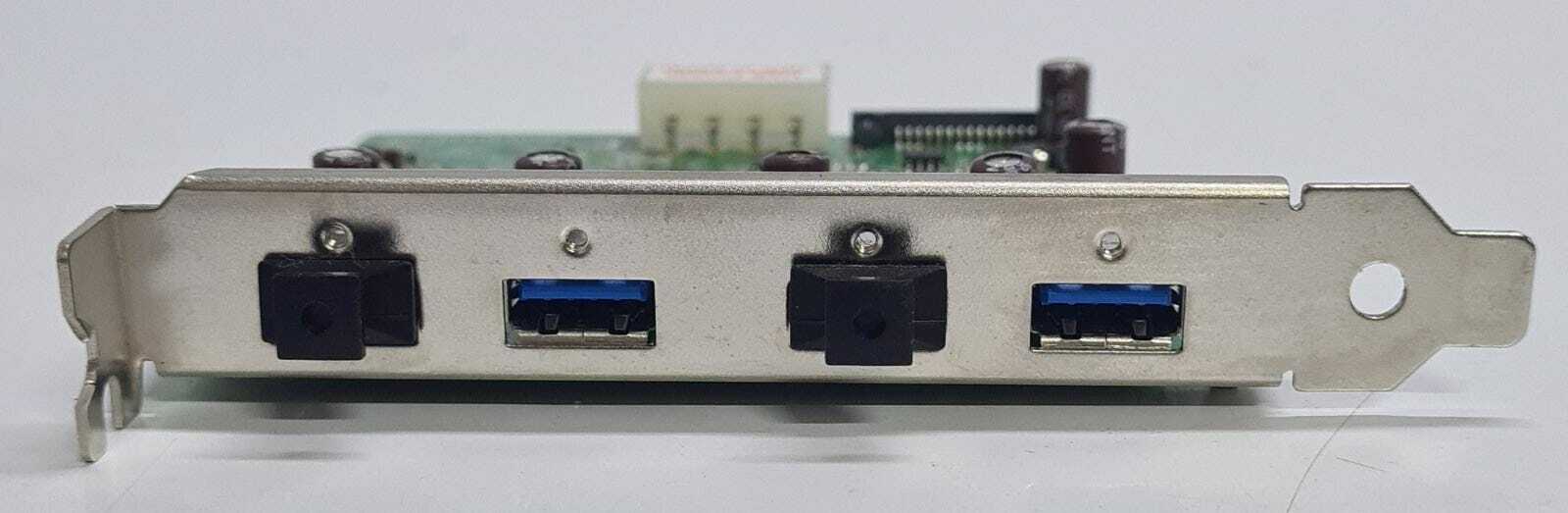 DELOCK U3-PCIE1XG211- 13 Rev: 1.1 PCB-00467-01 4-Port USB to PCIE Card