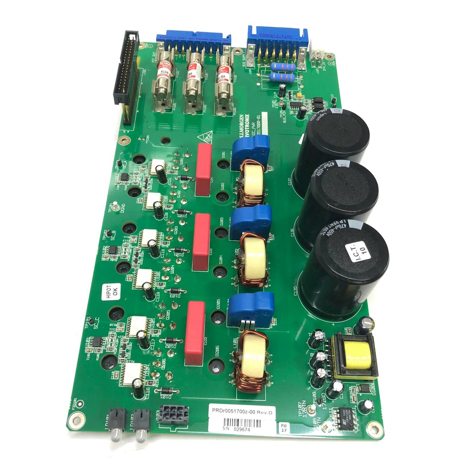 Kollmorgen Servotronix UIC-PWR Power Board PCB-R0517000-01 PRDr0051700z-00