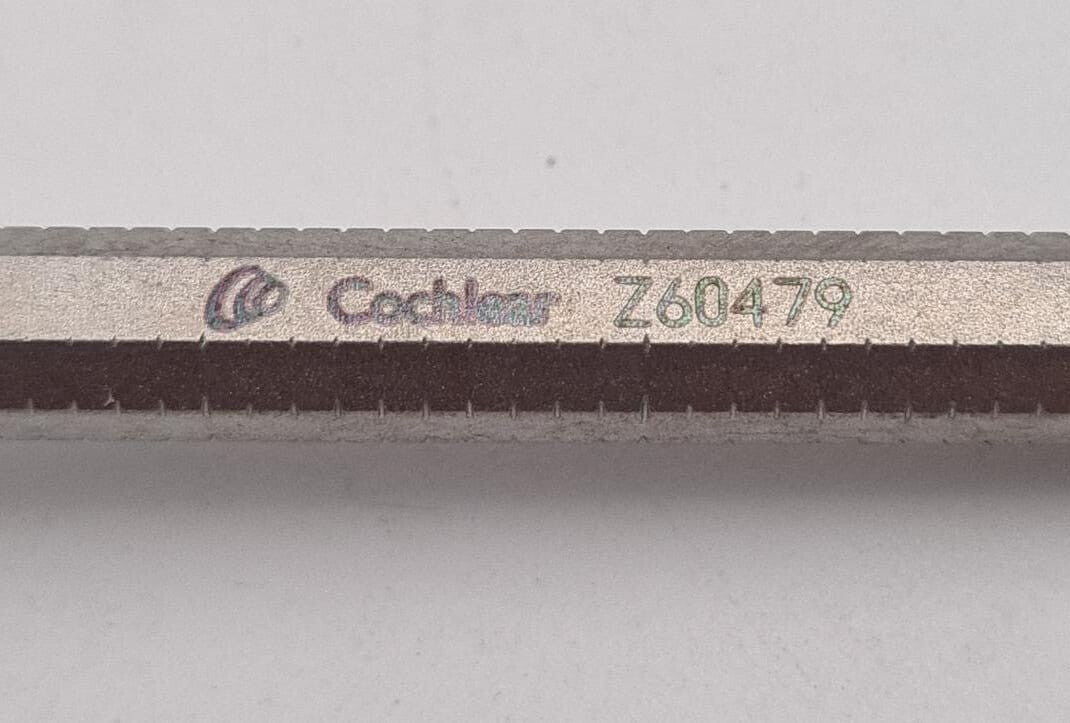 Cochlear CI24R KIT 2* Z33011 2* Z33019 2* Z33017 2* Z60480 Z60479 Surgical Tool