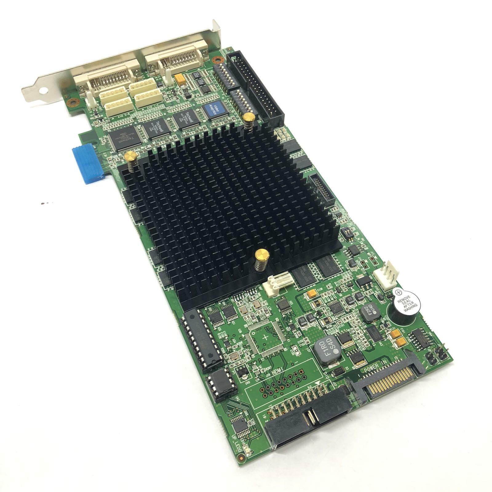 NUUO Video analytics H.264 16CH 480FPS/D1 DVR Real Time Video PciE Card