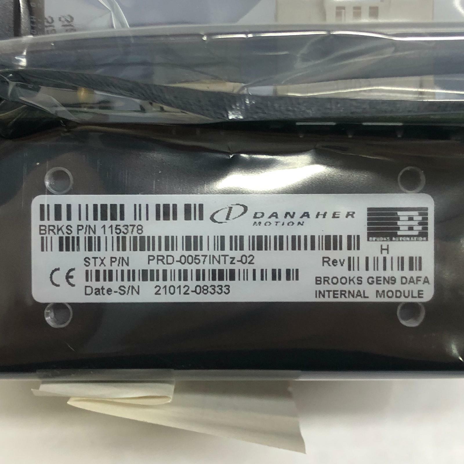 NEW - Brooks GEN9 Dafa Internal Module DANAHER Motion 115378 Kollmorgen H