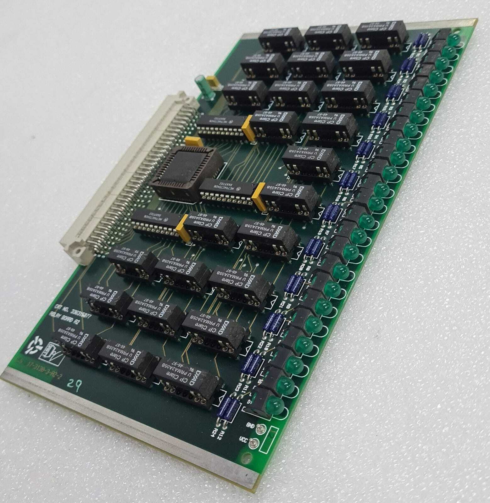 ORBIT 336315077 RELAY BOARD A2 17-3130 ME594V03398