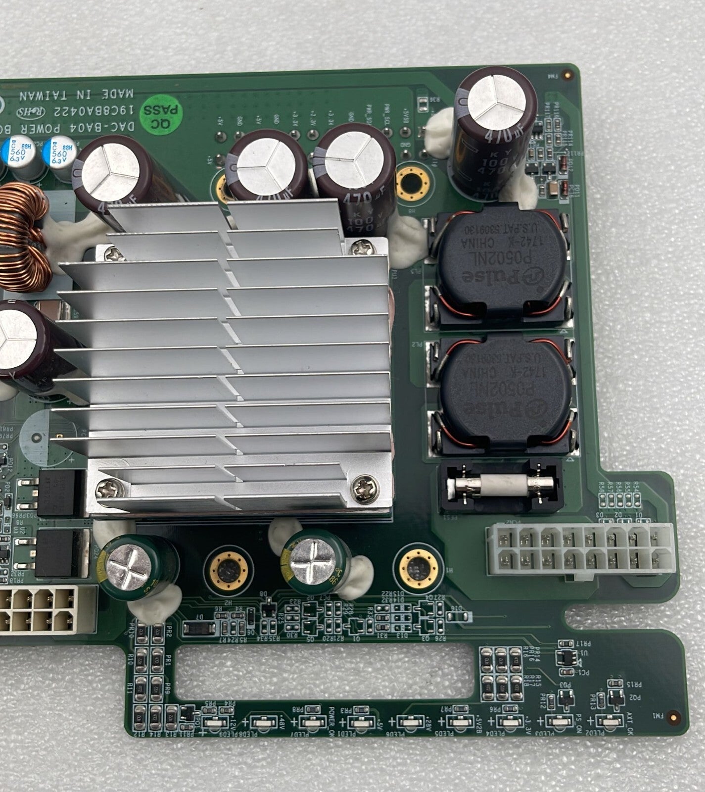 GE Healthcare Vivid E9 Ultrasound DAC-BA04 Power Board 5433408-20 PCB 19C8BA0422