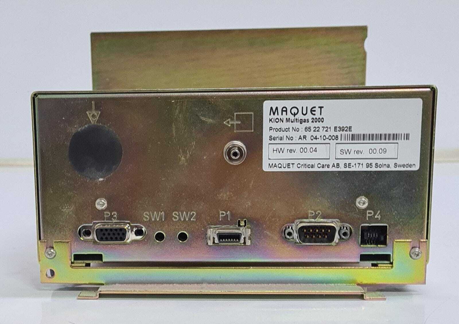 MAQUET KION Multigas 2000 Oxygen Analizer 65 22 721 E392E