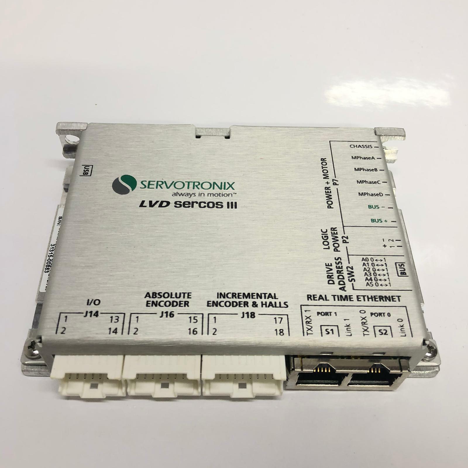 Servotronix Kollmorgen LVD SERCOS III PRDrE4807/S3-00
