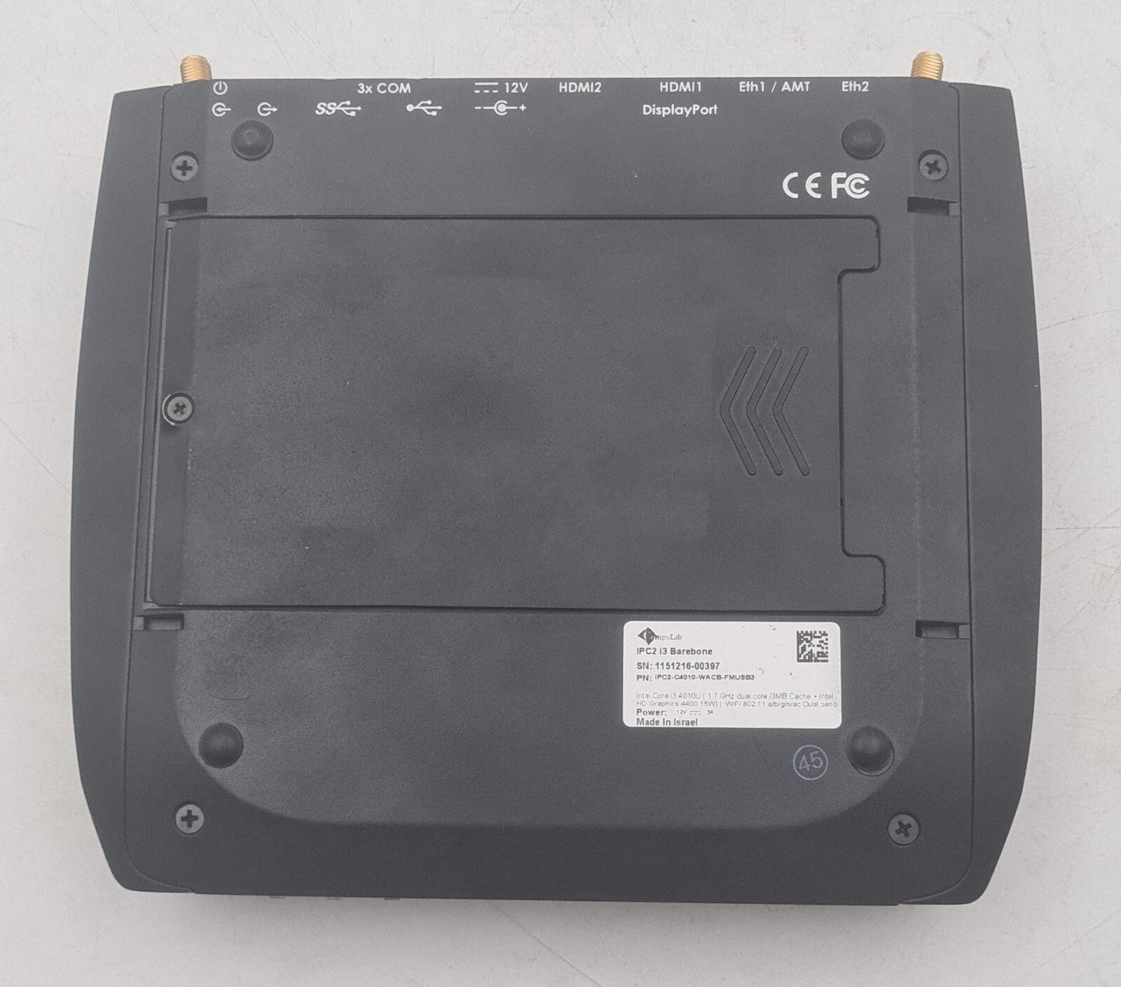 CompuLab IPC2 i3 Barebone i3-4010U 1.70GHz Mini PC 188C02571 Windows + PFSENSE
