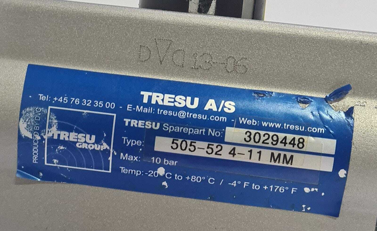 TRESU A/S 3029448 Pump 505-52 4-11 MM Max 10 Bar