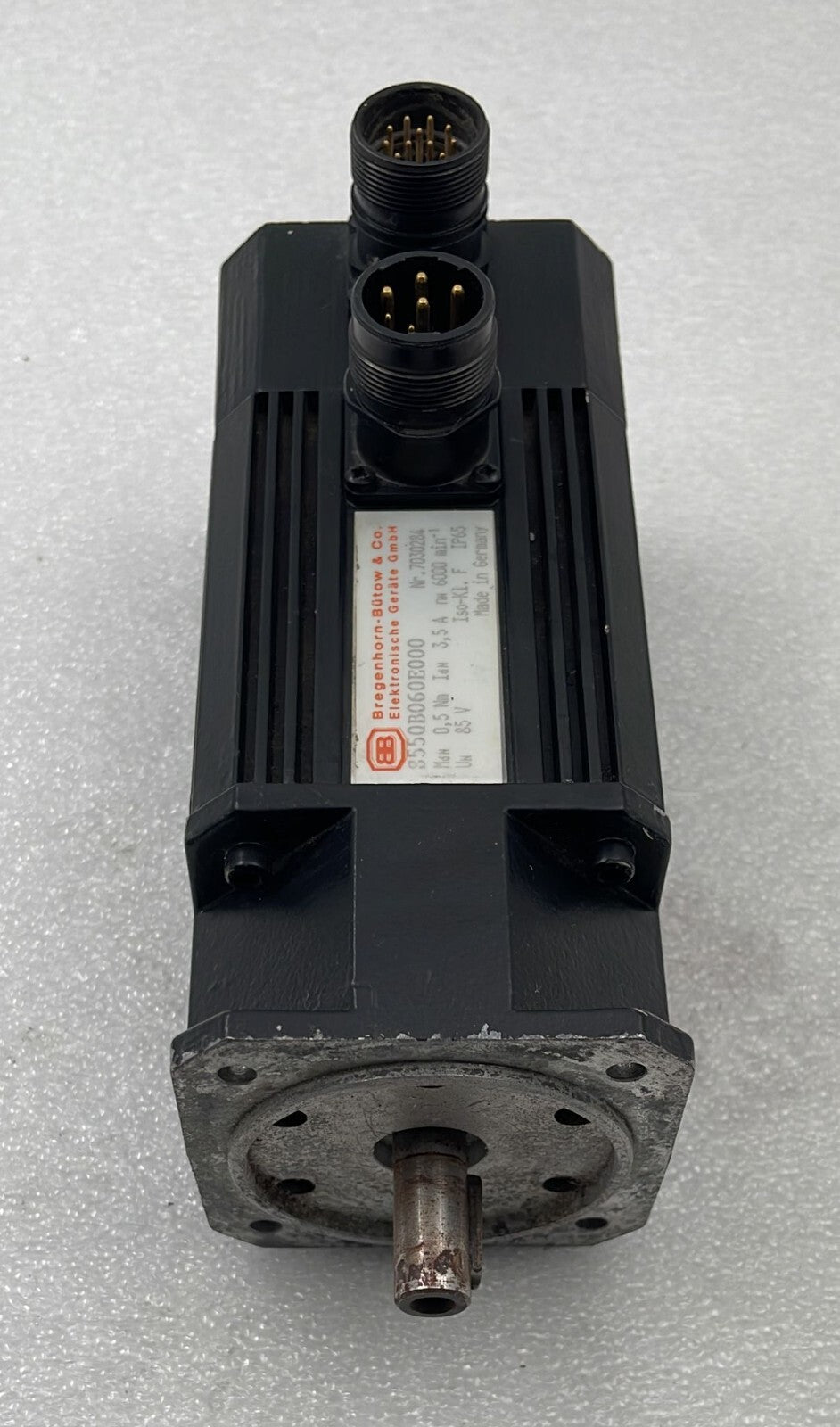Bregenhorn S550B060E000 Automation Servo Motor 85V
