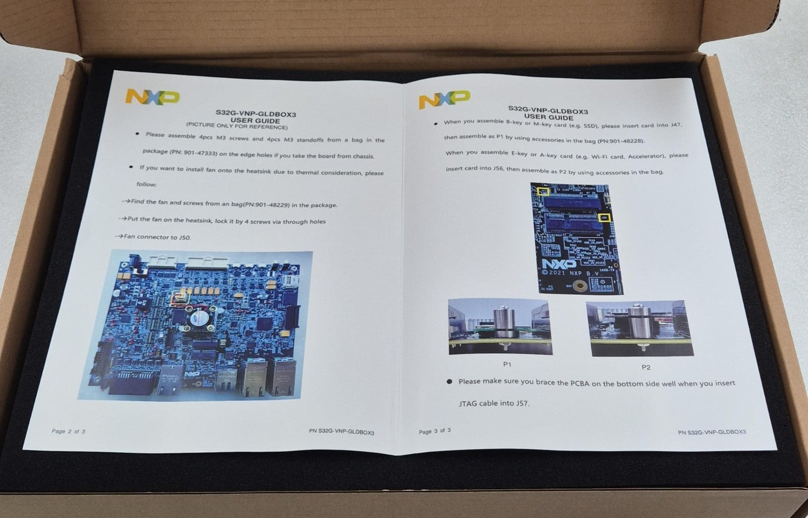 *NEW* NXP S32G-VNP-GLDBOX3 Development Platform Vehicle Network Processor KIT