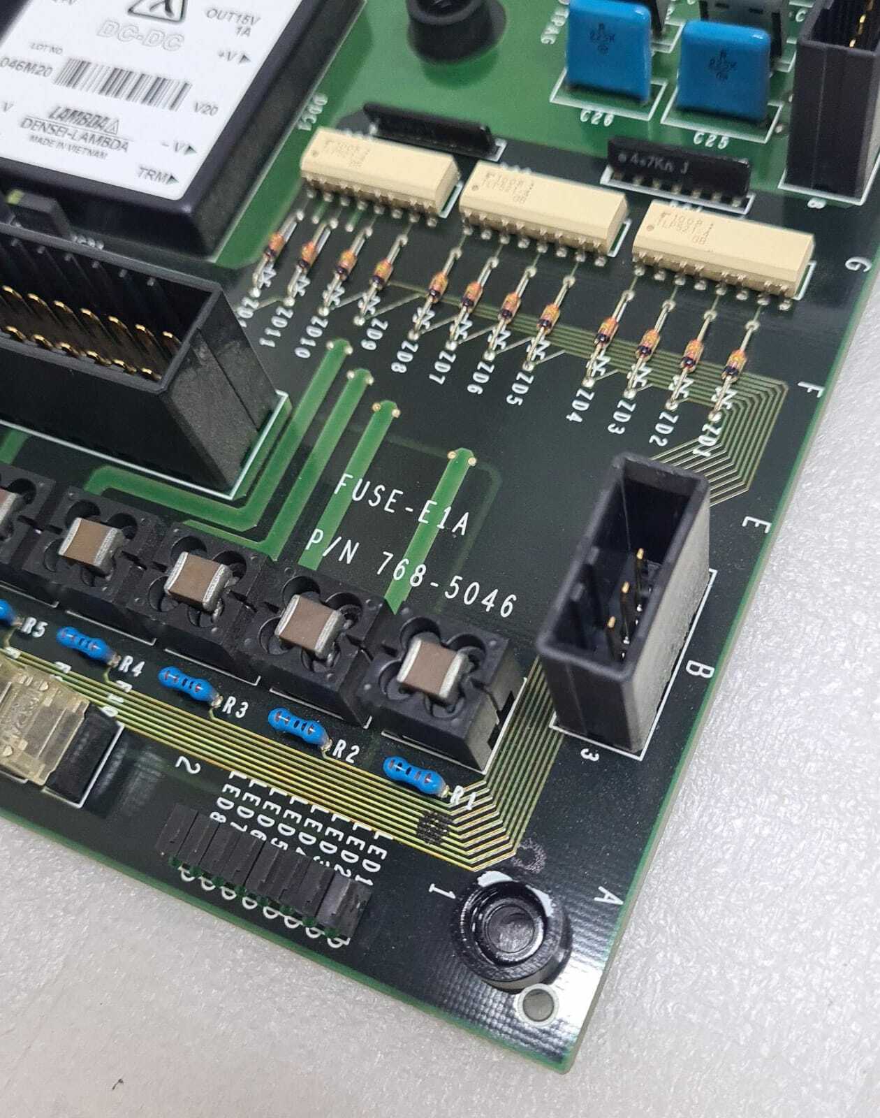 HITACHI FUSE-E1A P/N 768-5046 Power Board C 27685146 W/ 2* LAMBDA PP15-12-15