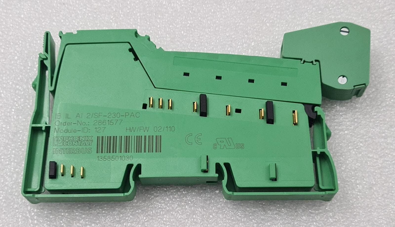 PHOENIX CONTACT INTERBUS IB IL AI 2/SF-230-PAC 2861577 MODULE-ID: 127