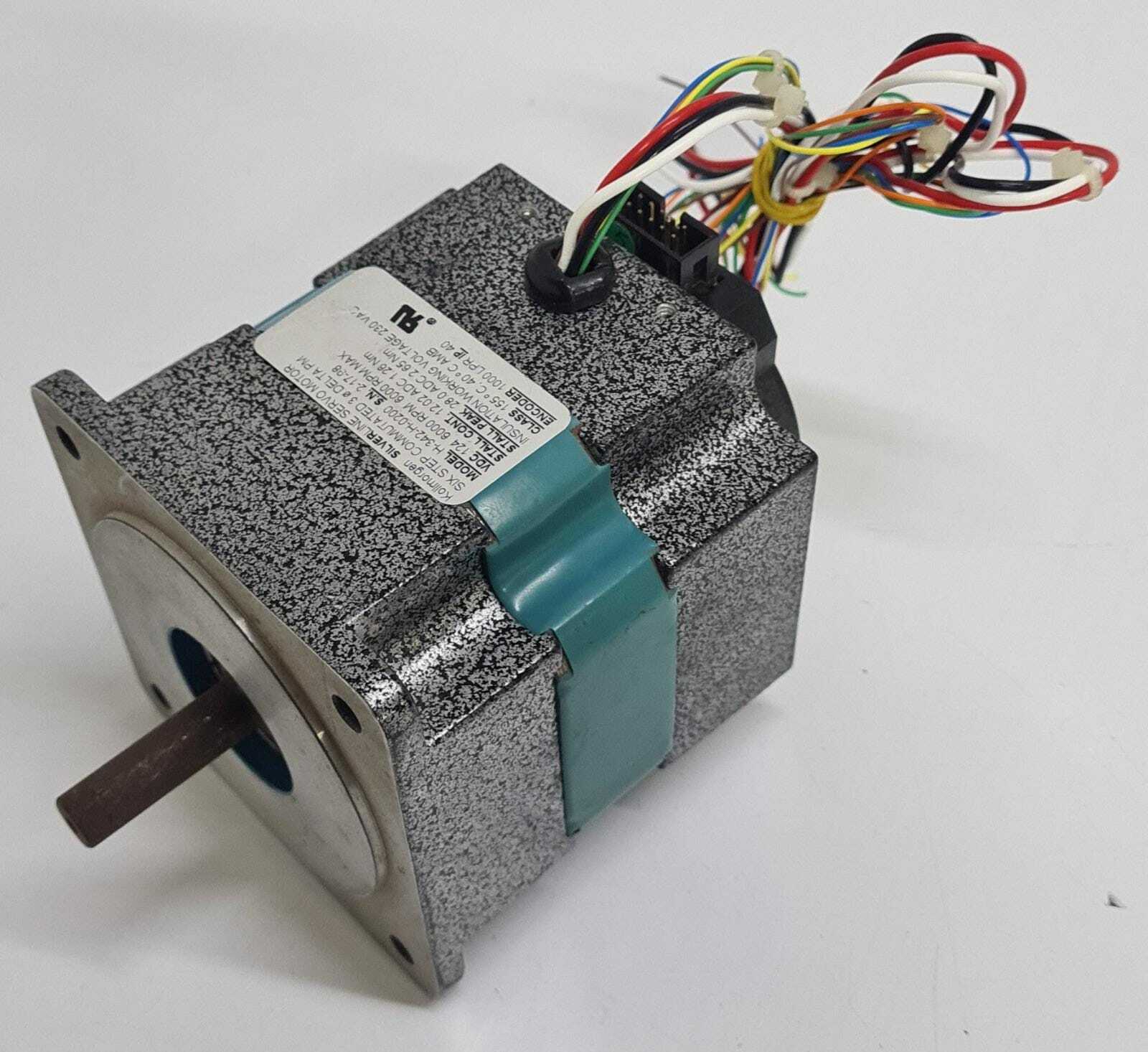 Kollmorgen SILVERLINE Servo Motor H-342-H-0200 W/ Optical Encoder E3-1000-315-I