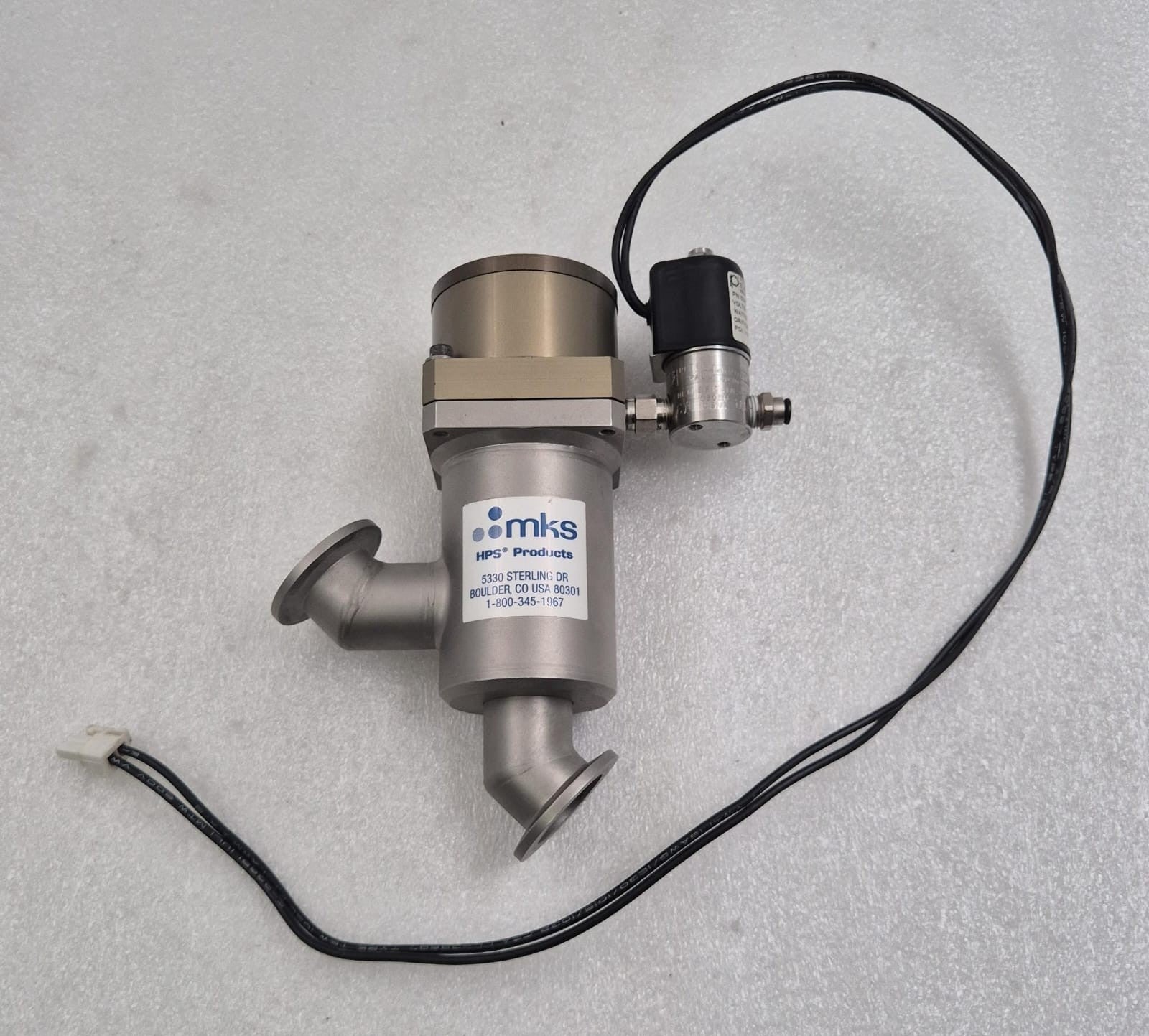 MKS HPS Throttle Vacuum Control 28-50390-001 W/ PETER RAUL Solenoid Valve Assy