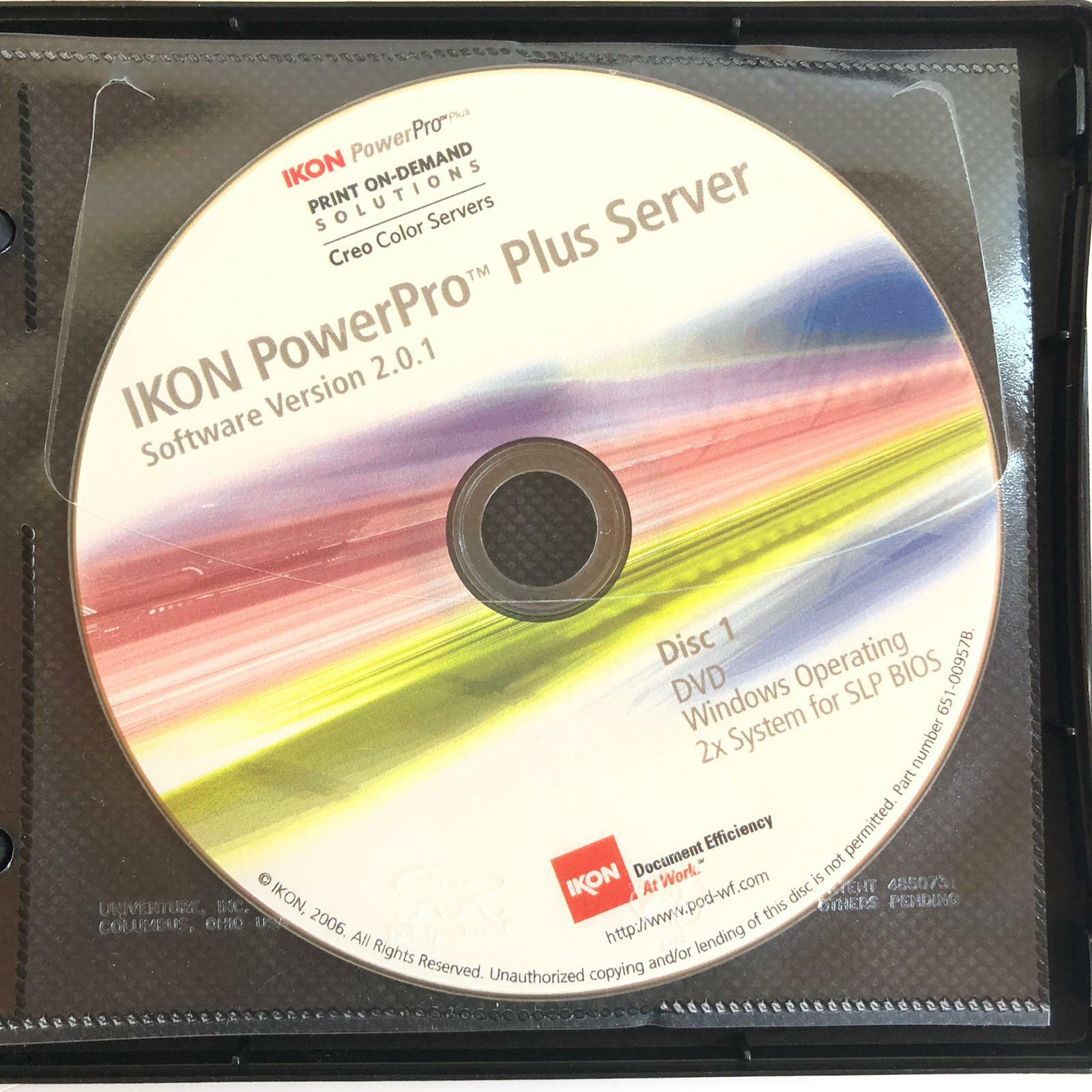 Creo IKON PowerPro Controller Server (SOFTWARE) for CPP-550 CPP-650 Printer