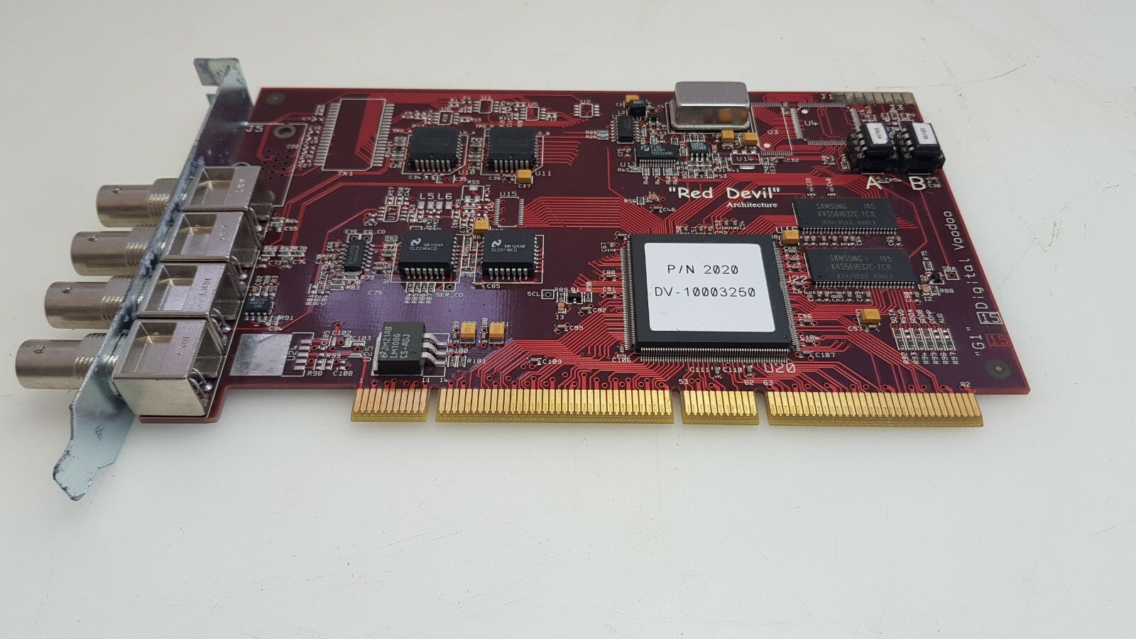 Digital Voodoo DV-10003250 2020 Red Devil Bnc Security Video Capture Card