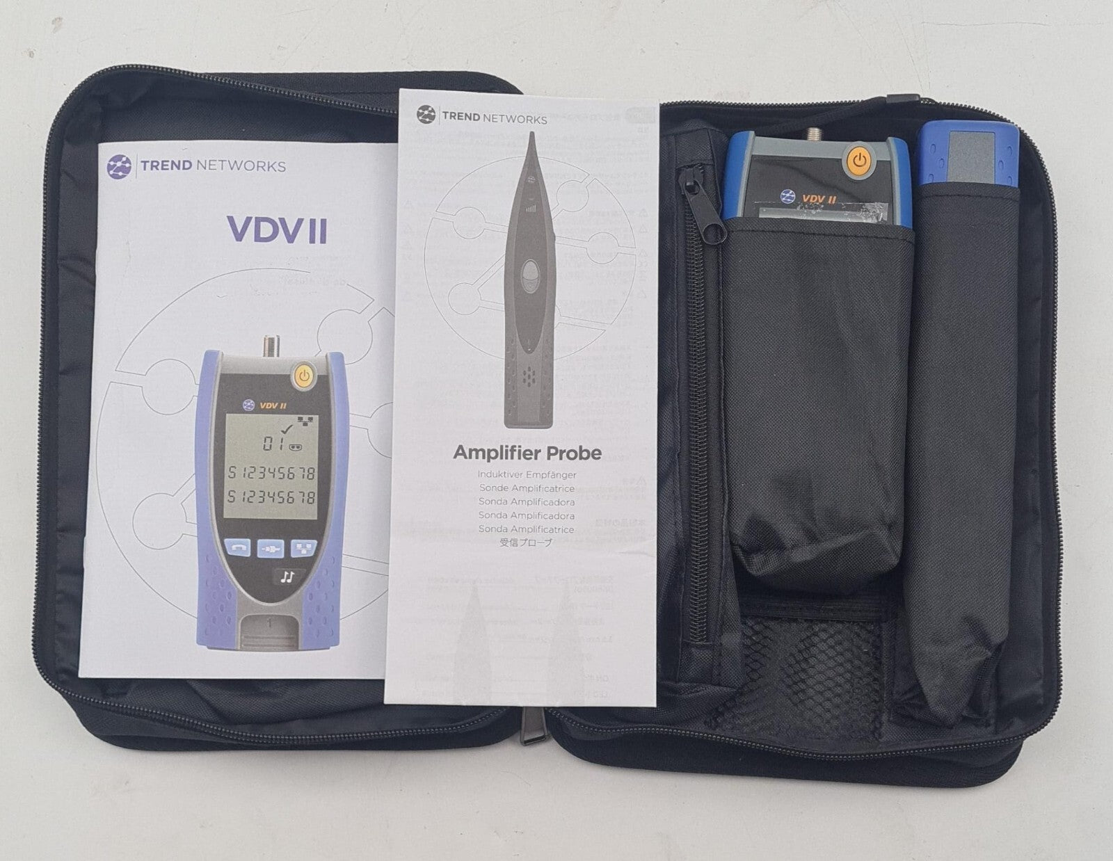 NEW - TREND VDV II Basic Voice Data Video Cable Verifier & Amplifier Probe