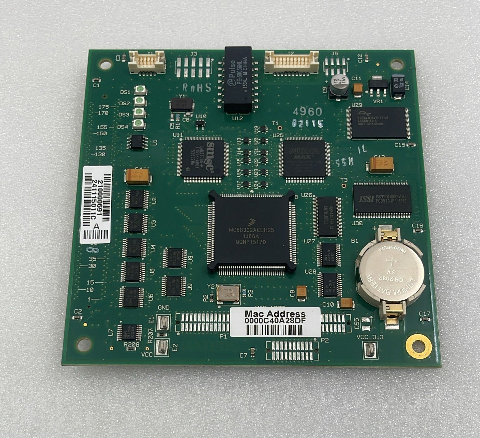 Waters 210000691 PCB full top view