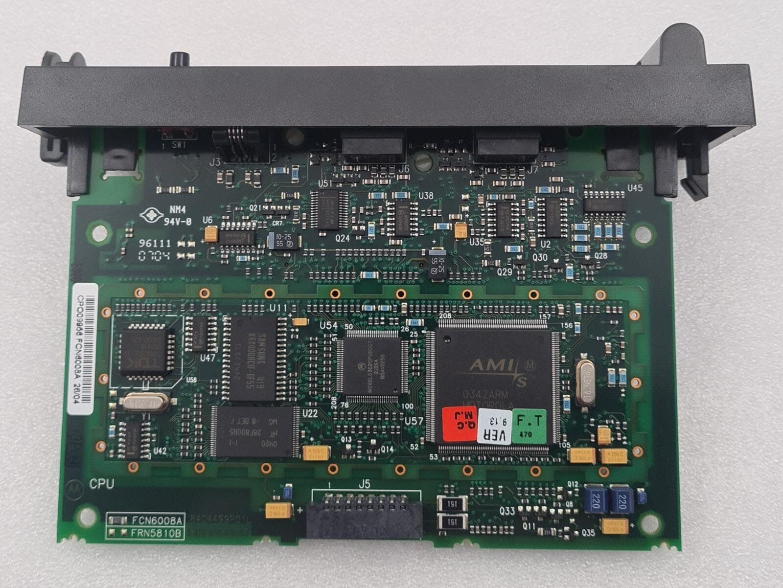 Motorola Radio Monitoring System MOSCAD-L CPU Module FRN5810B FCN6008A ISSUE-A1