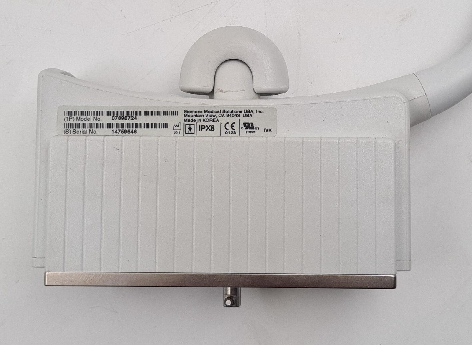 Siemens ACUSON 4V1c Vector Array Ultrasound Transducer Probe 07695724 YEAR 2011