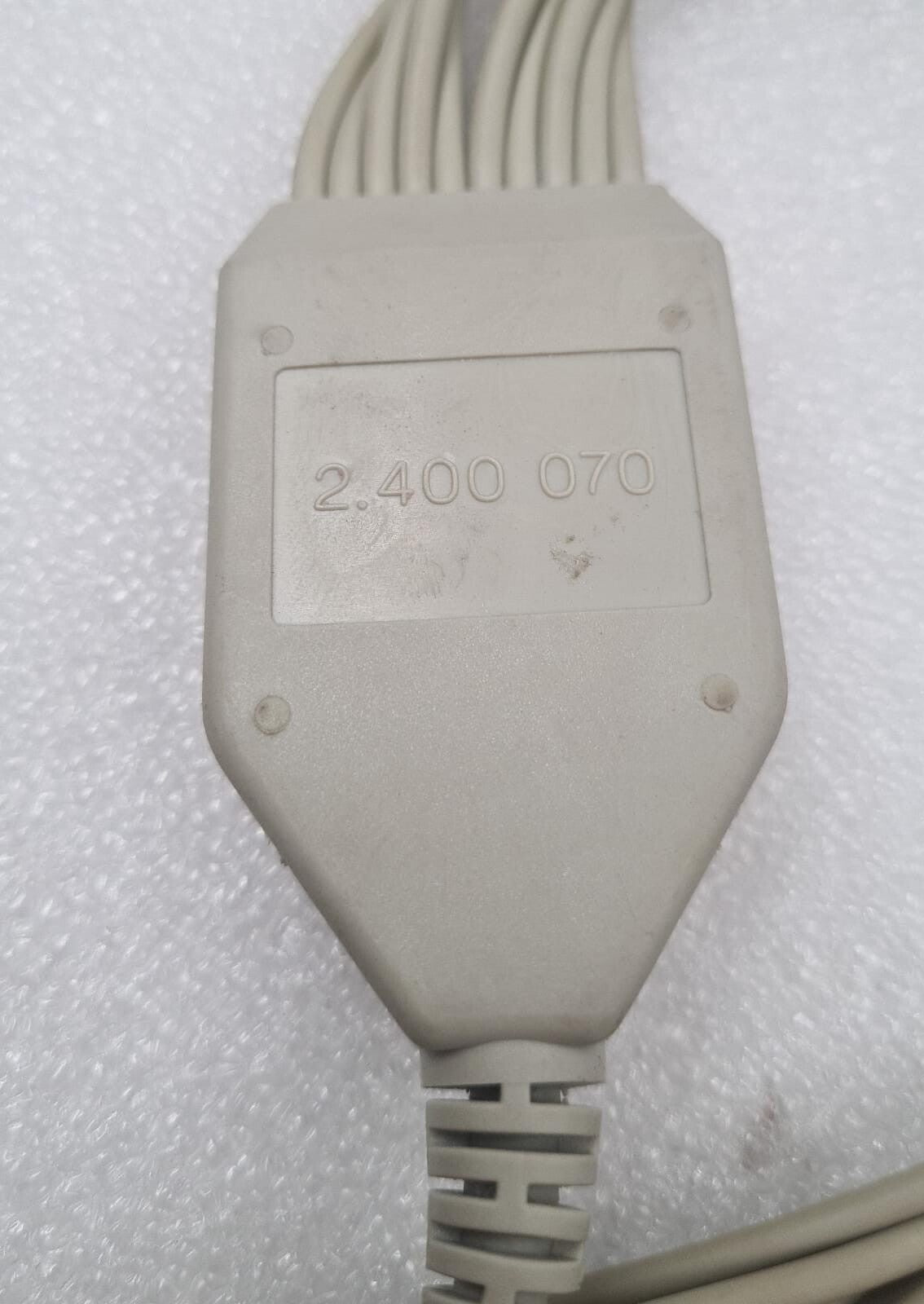 Schiller AT-101 ECG connector cable detail