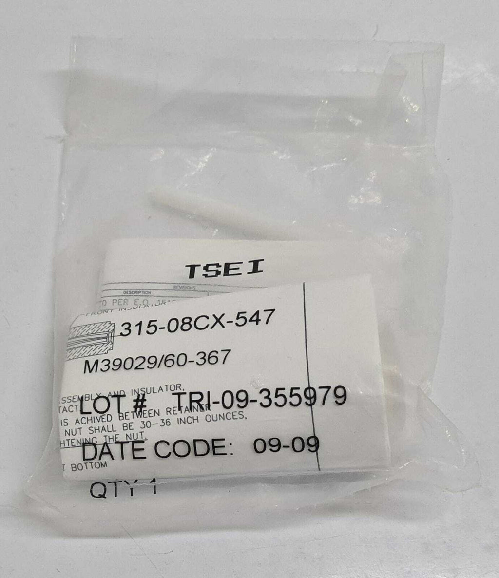 [LOT 4] NEW Sealed - TSEI Pin Socket 315-08CX-547  M39029/60-367