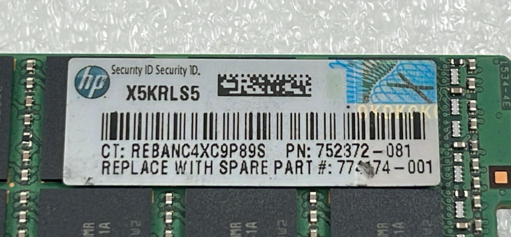 [LOT 4 PCS] SK Hynix 32GB 4Rx4 PC4-2133P HMA84GL7MMR4N-TF RAM HP 752372-081