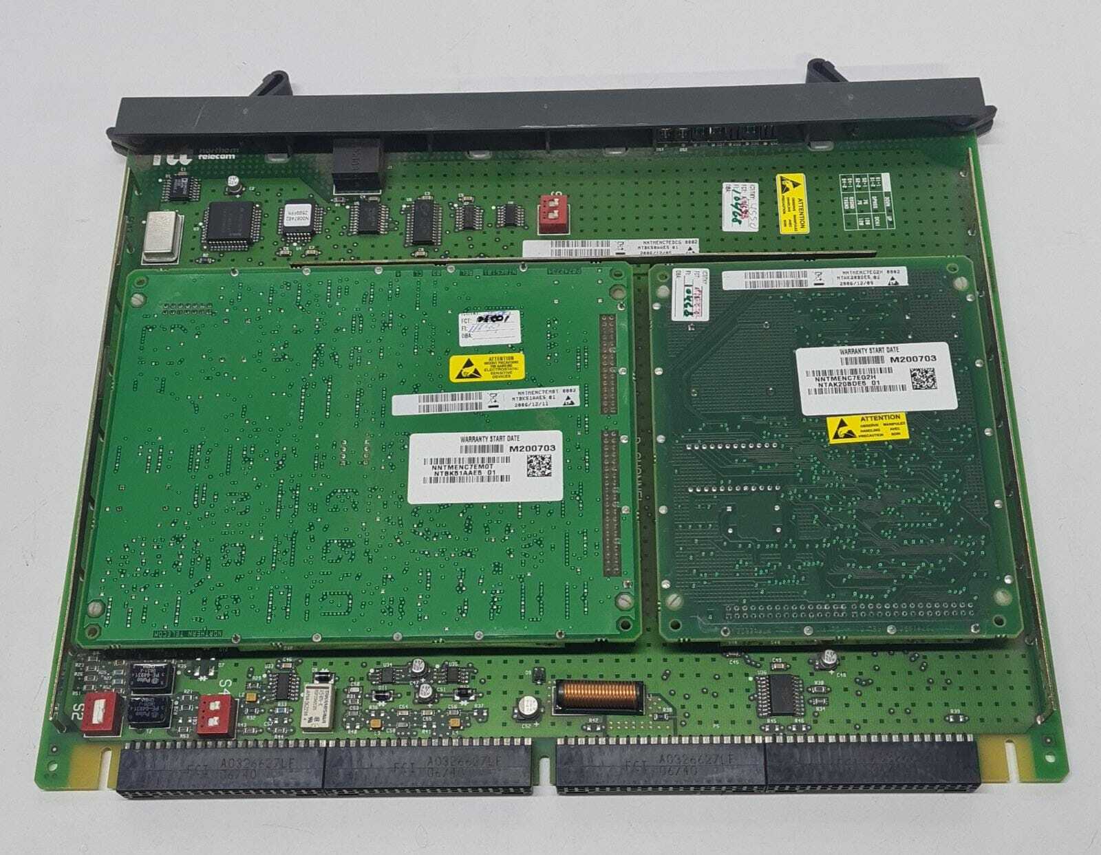 Nortel NTBK50AAE5 RLSE 01 2Mb PRI W/ Daughter Board