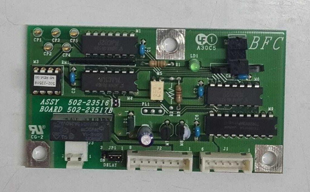 SHIMADZU BFC ASSY 502-23516 Board 502-23517B
