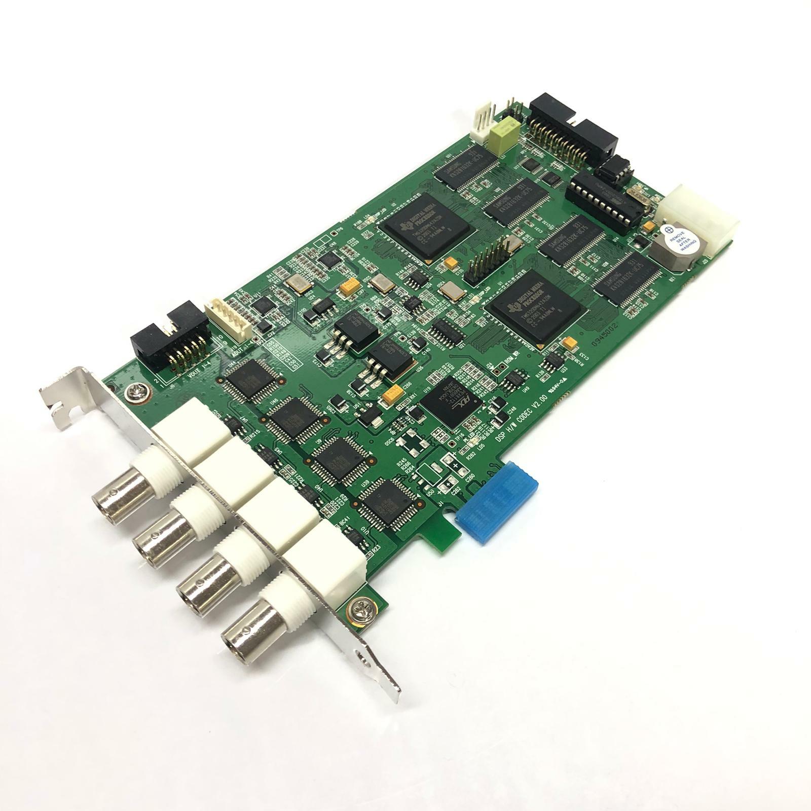 NUUO 8 Channel 240 fps H.264 HD-SDI DVR Card DSP H/W CODEC PCI-Express