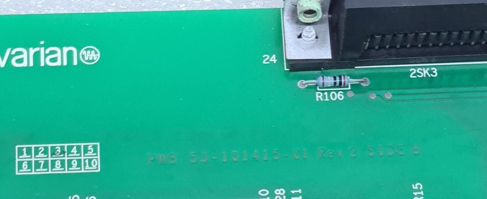 VARIAN ASSY 02-101844-00 Rev: 03 PWB 50-101415-01  PCB Board