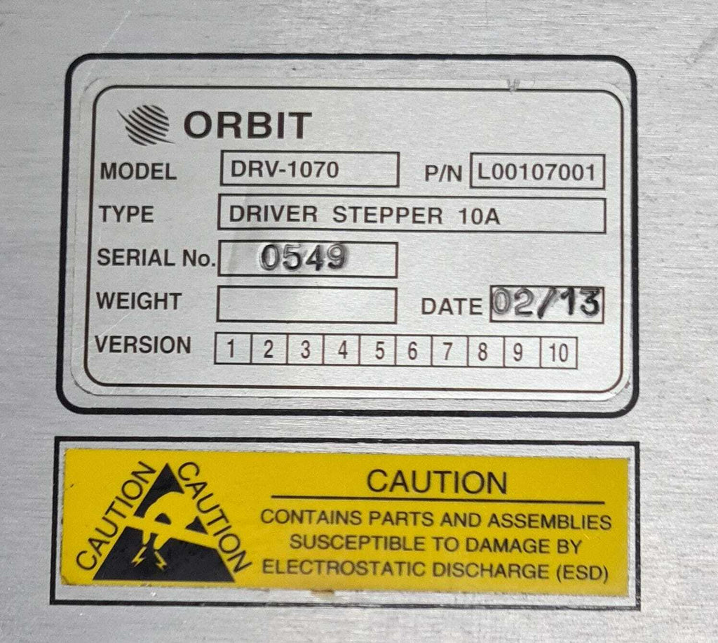 ORBIT Marine DRV-1070 L00107001 DRIVER STEPPER 10A