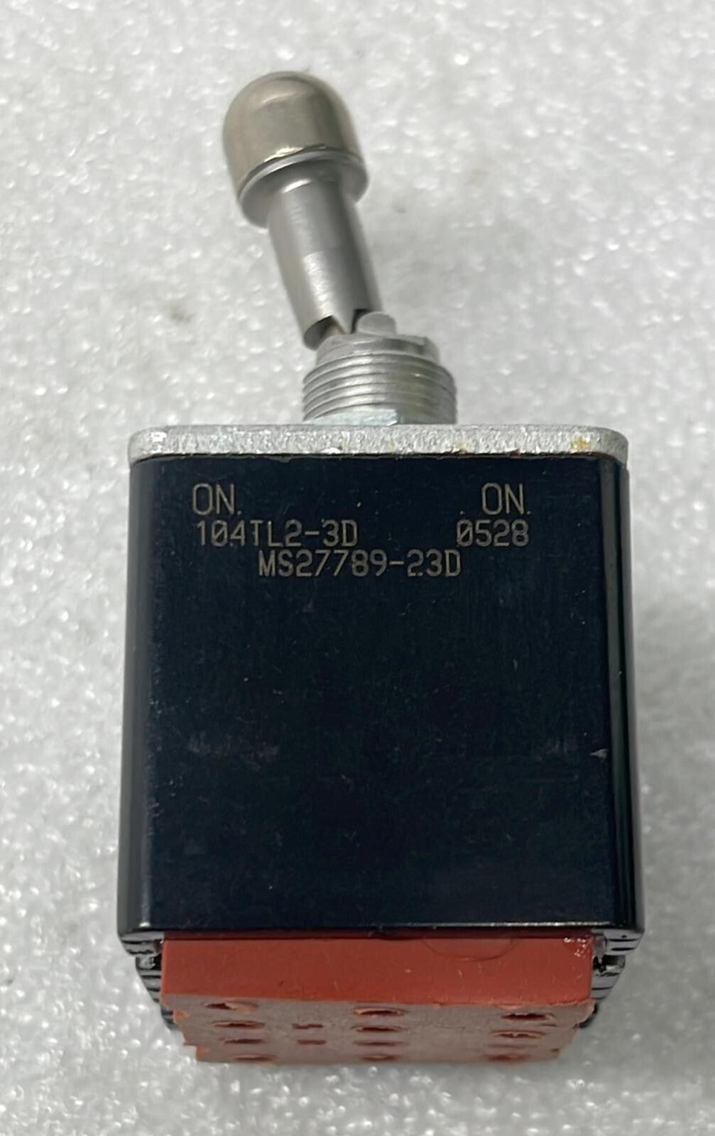 HONEYWELL 104TL2-3D MICRO SWITCH TOGGLE MS27789-23D