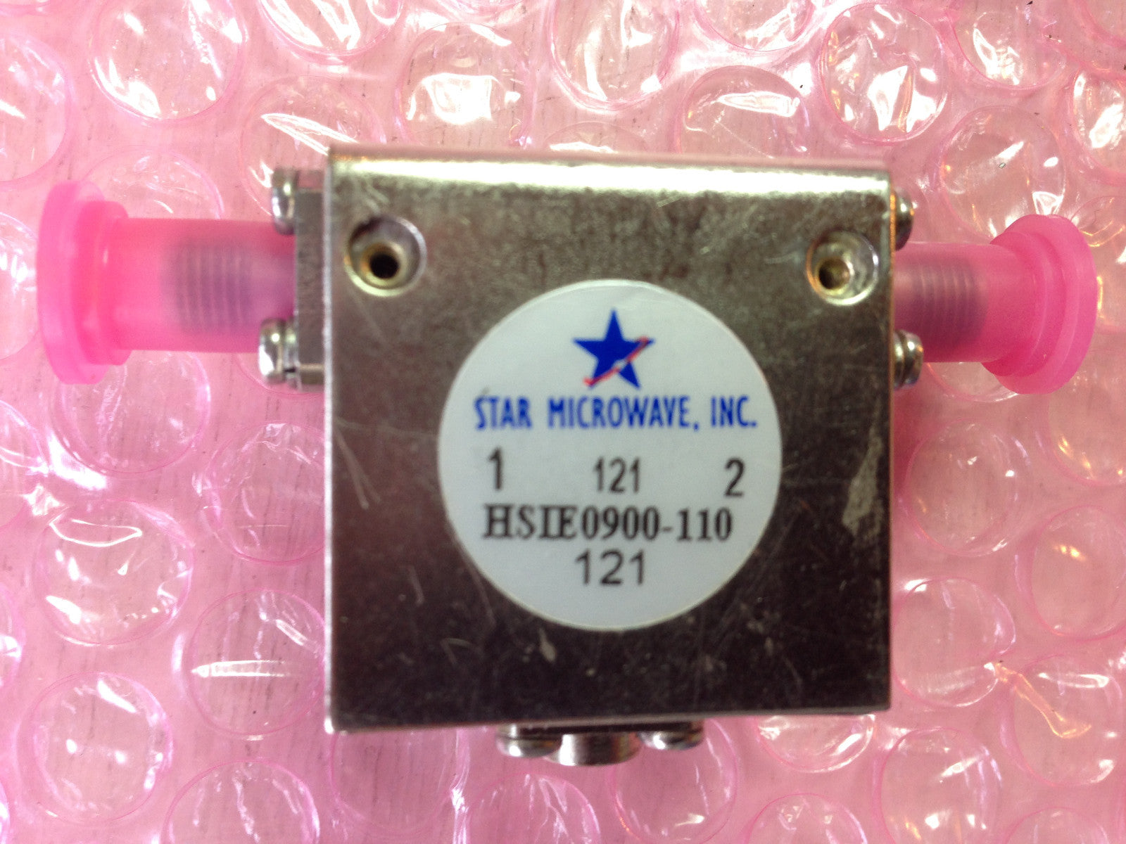 Star Microwave Hsie0090 110 Isolater 800 1000 Ghz  20 Db 75 W